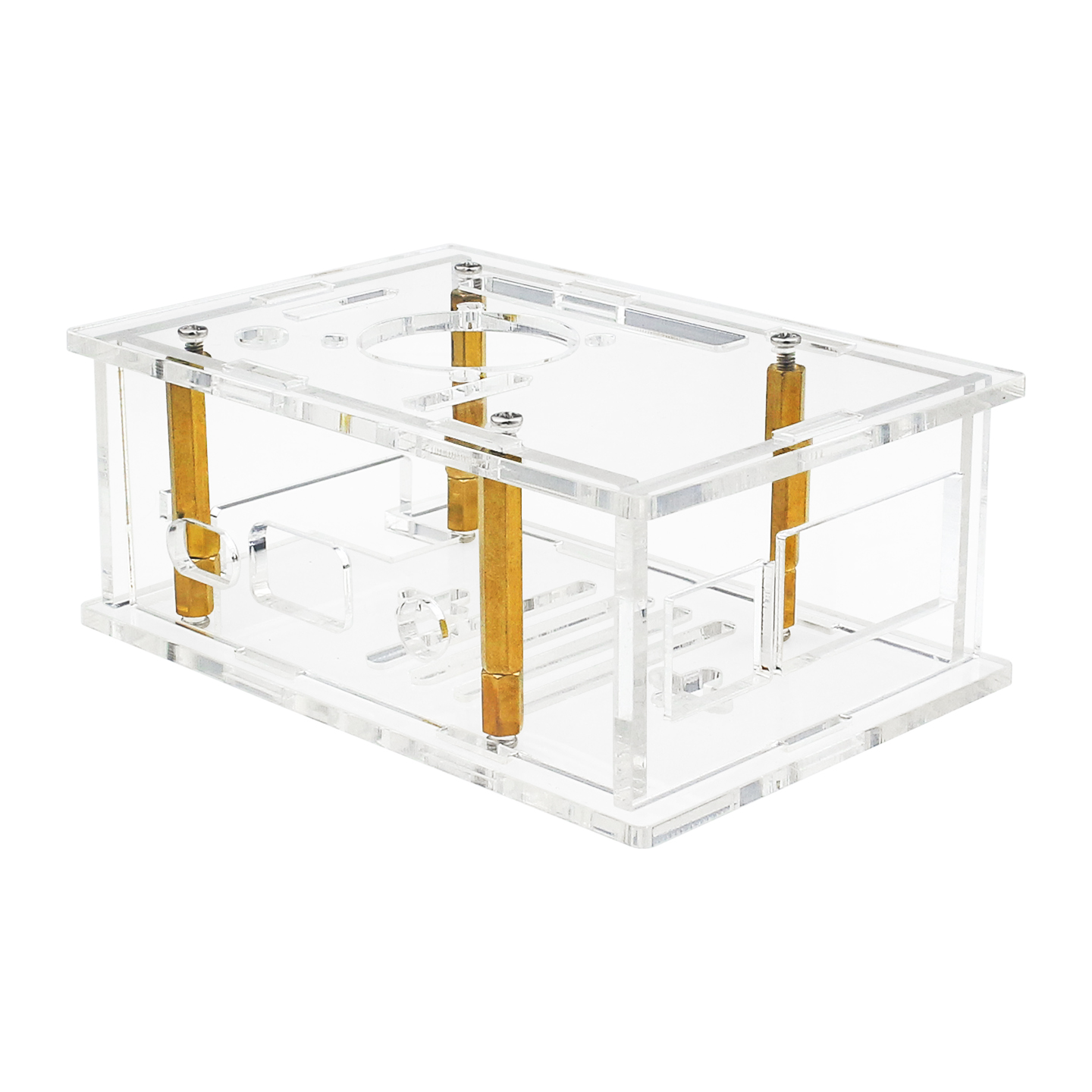 Carcasa acrílica transparente  - Pi Power Supply reseña y precio