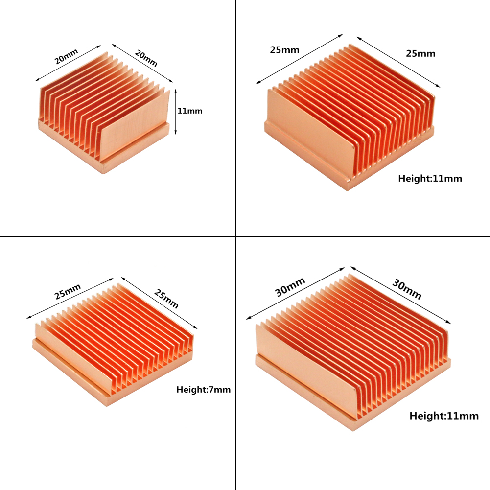 Disipador de calor de cobre pu - Pi Power Supply reseña y precio