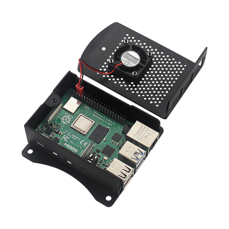 Raspberry Pi 4 Caja de aleació - Pi 4 Case reseña y precio