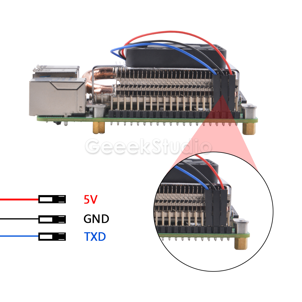 Ventilador de refrigeración de - Pi 4 Case reseña y precio