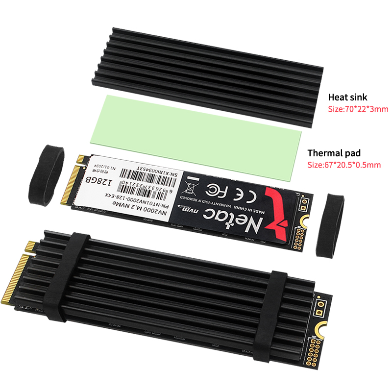 Disipador de calor M.2 SSD, ra - Pi Cooler reseña y precio