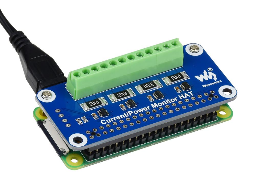 Waveshare Monitor de corriente - Raspberry Pi 4 reseña y precio