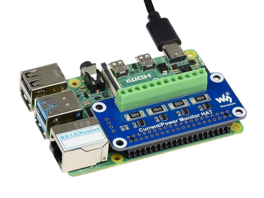 Waveshare Monitor de corriente - Raspberry Pi 4 reseña y precio