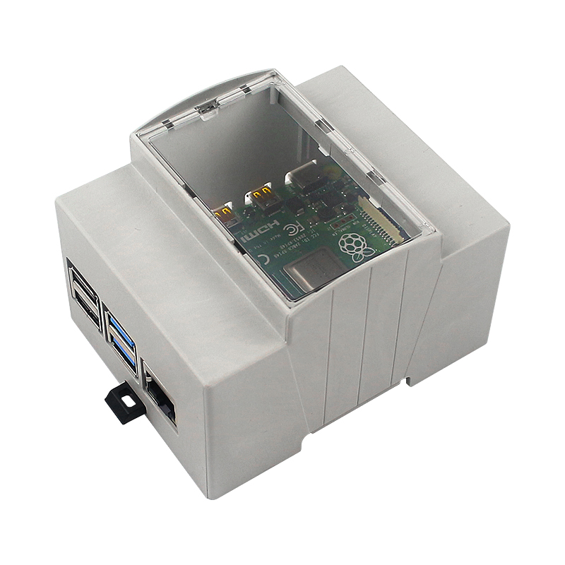 Raspberry Pi 4 Caja ABS Montaj - Pi 4 Case reseña y precio