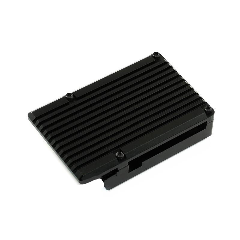 Caja metálica de aluminio con  - Pi 4 Case reseña y precio