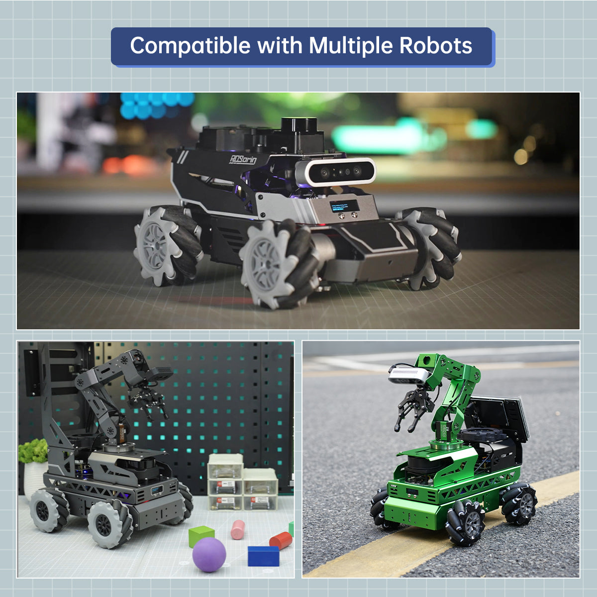Placa de Control de Robot ROS  - Raspberry Pi 4 reseña y precio